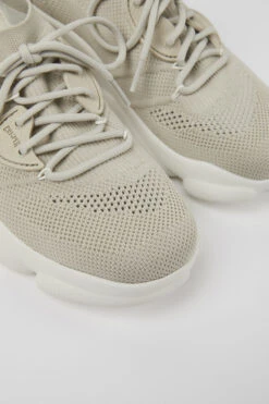 Karst Gray Textile Sneakers For Women
