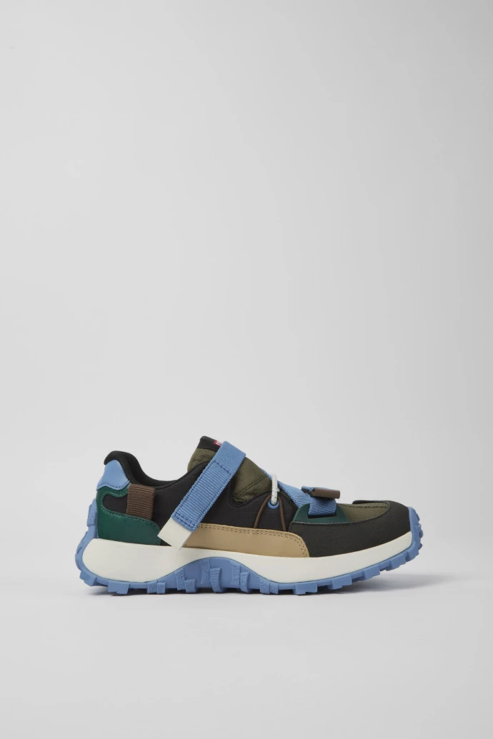 Twins Multicolored Textile And Nubuck Sneakers For Women - Image 2