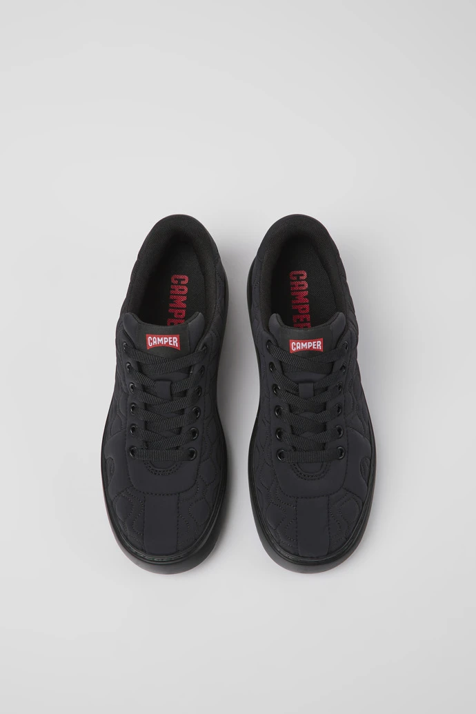 Runner K21 Black Textile Sneakers For Women - Image 4