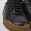 Peu Terreno Black Leather Shoes For Women