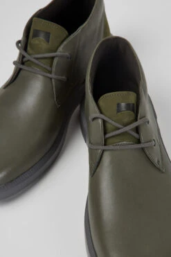Bill Green Leather Shoes For Men