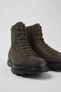 Brutus Green Medium Lace Boot For Men