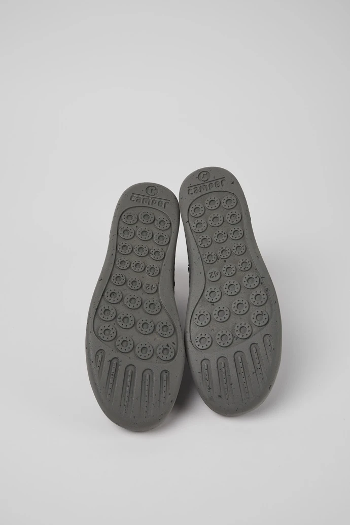 Peu Touring Blue Textile Ankle Boots For Men - Image 5