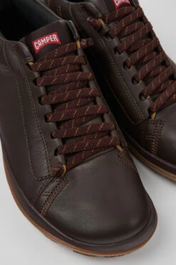 Peu Pista GORE-TEX GORE-TEX Brown Leather Shoes For Men