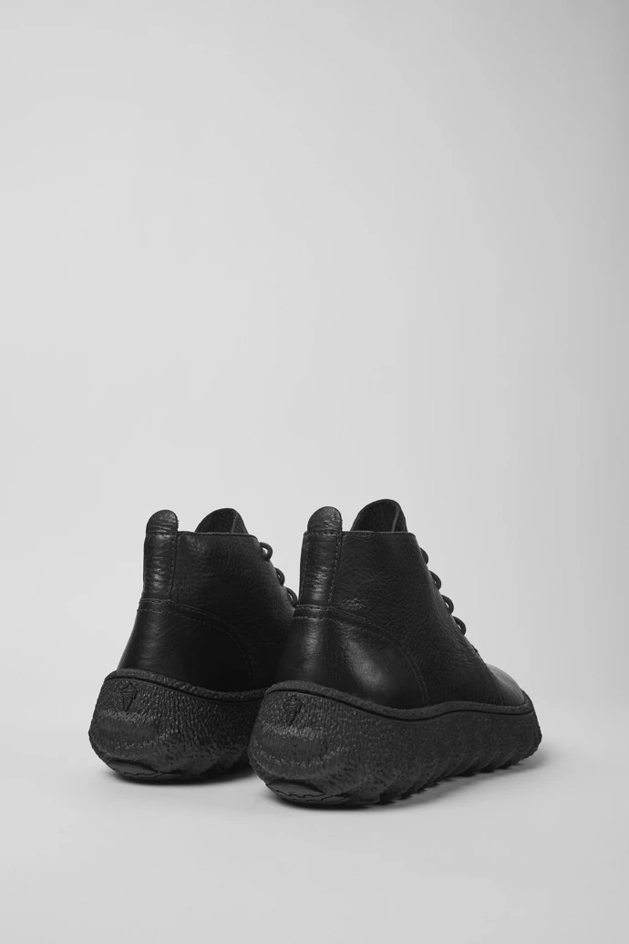 Ground MICHELIN Black Lace Up Ankle Boot For Men - Image 3