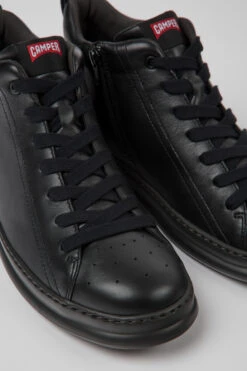 Runner Men's Black Ankle Boot