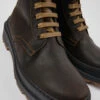 Brutus Trek MICHELIN Brown Nubuck Medium Boots For Men