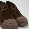 Junction Brown Nubuck Shoes For Men