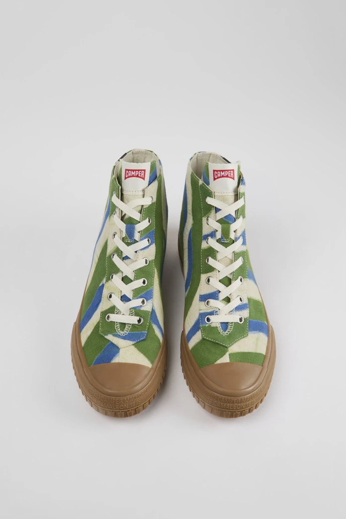 Camper X EFI Multicolored Organic Cotton Sneakers For Women - Image 4