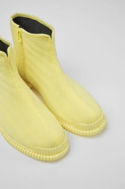 Pix TENCEL® Yellow TENCEL™ Lyocell Ankle Boots For Women