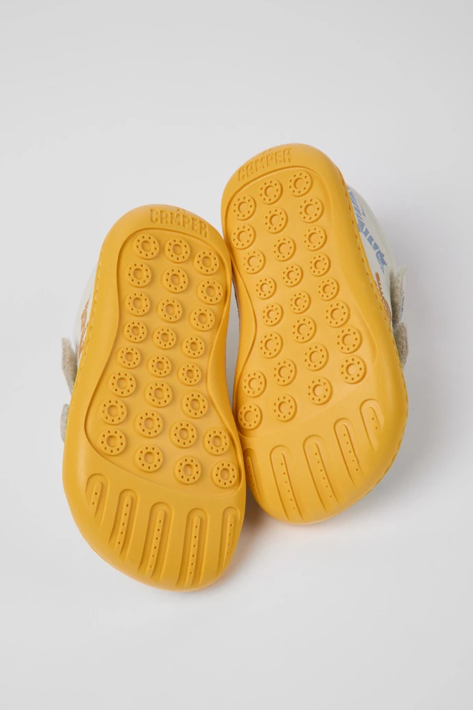 Twins Multicolored Leather Shoes For Kids - Image 5