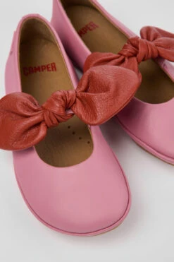Right Pink And Red Ballerinas For Kids