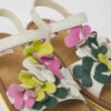 Twins Multicolored Leather Sandals For Kids