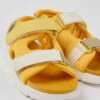 Twins Orange Textile Sandals For Kids