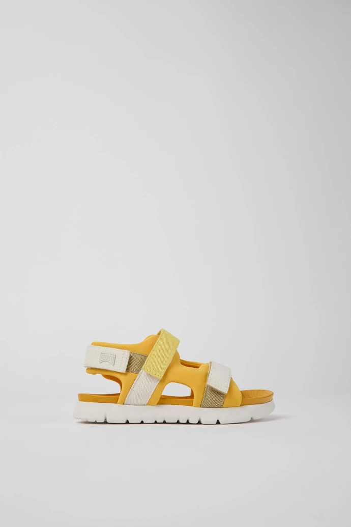 Twins Orange Textile Sandals For Kids - Image 2