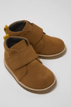 Savina Brown Nubuck Boots