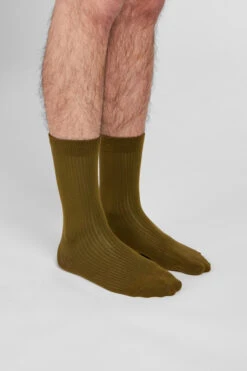 Calma Socks Green-brown Socks With PYRATEX®