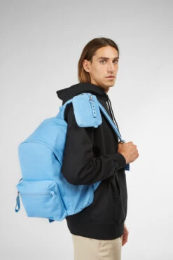 Ado Blue Recycled Cotton Backpack